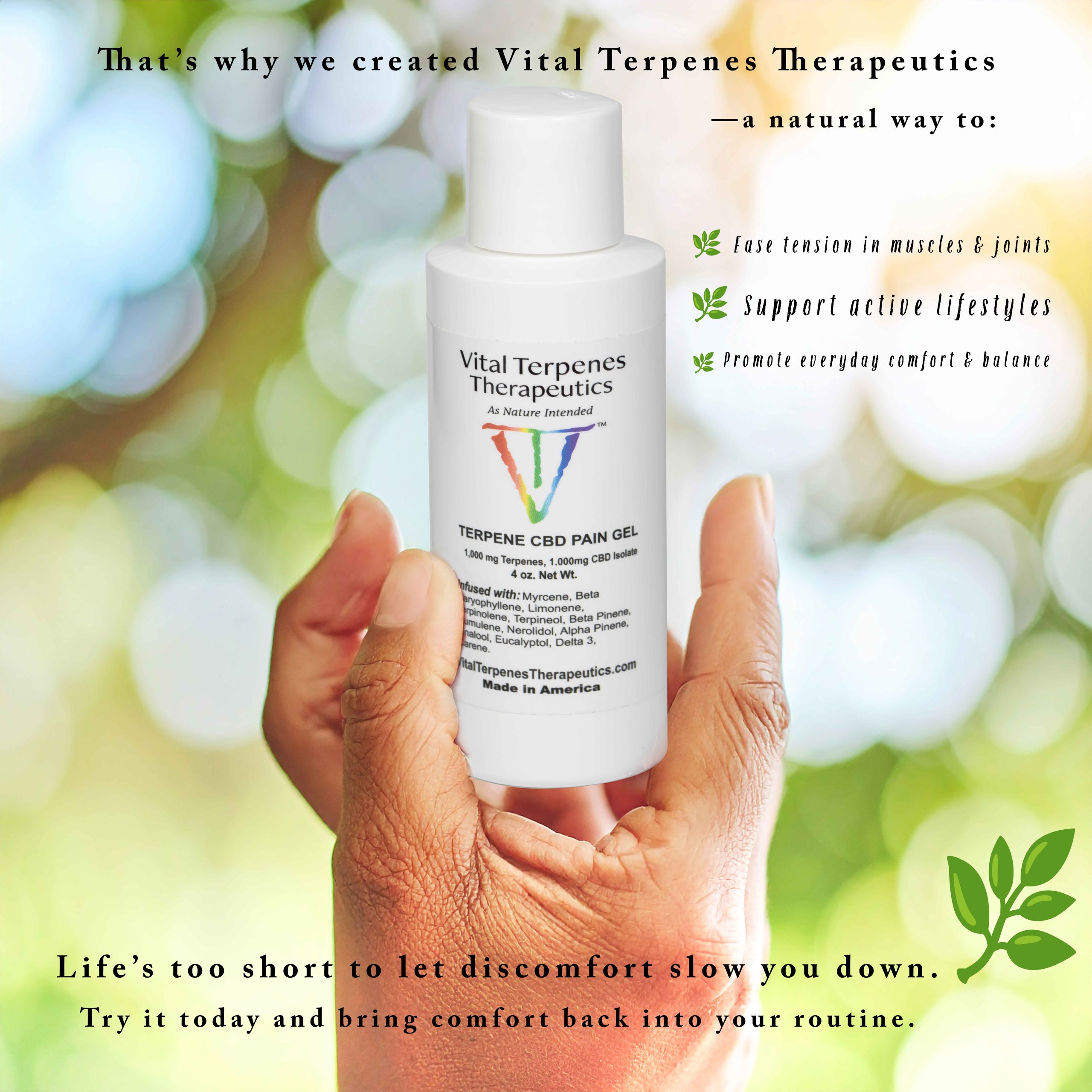 Vital Terpenes Pain Gel